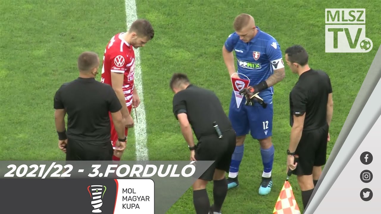 DVTK - Szentlőrinc| 2-1 (2-1) | Magyar Kupa| 3. forduló | MLSZTV
