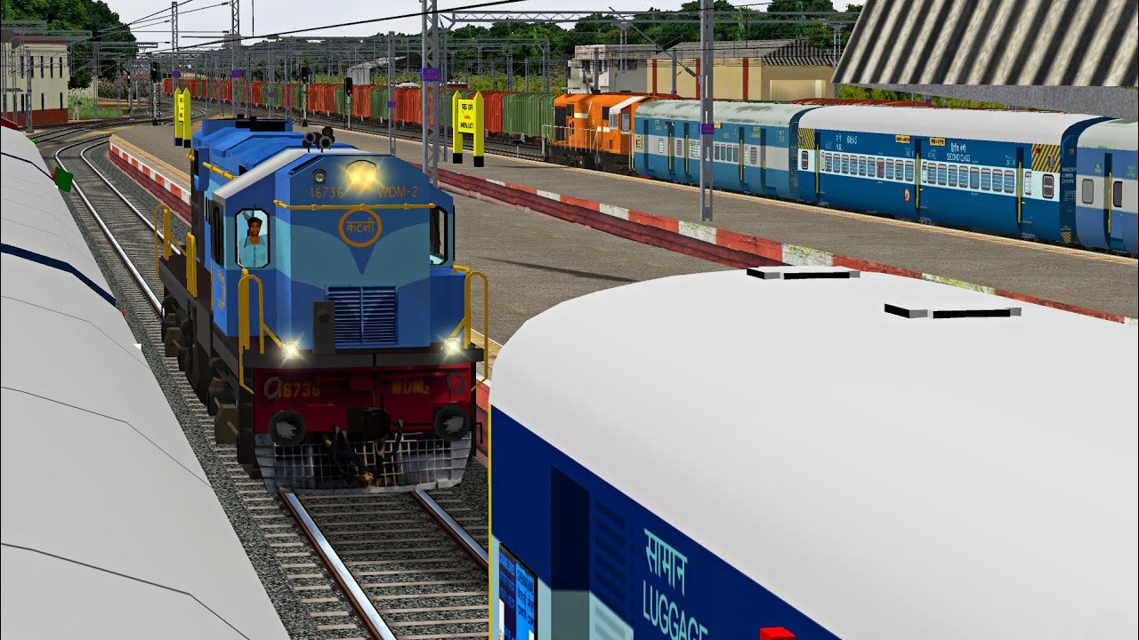 Special Train Journey | Bhusaval - Katni Passenger | MSTS Open Rails | Indian Railways