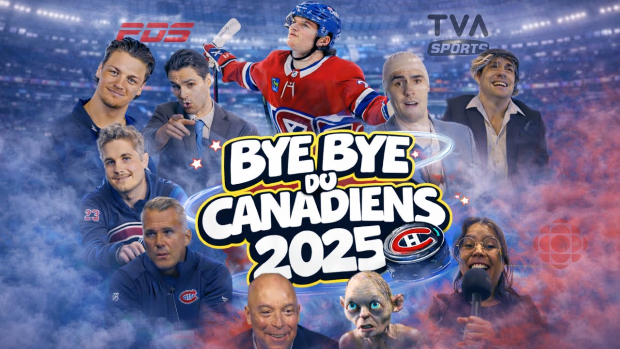 LE BYE BYE DU CANADIENS DE MONTREAL 2025
