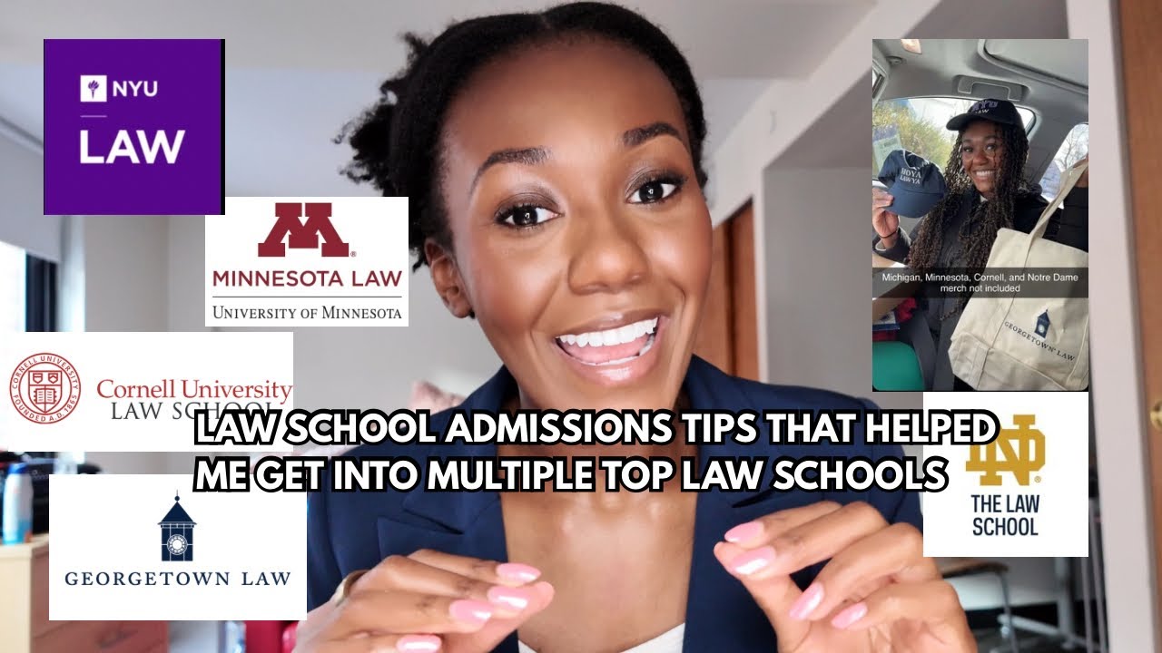 LAW SCHOOL ADMISSIONS TIPS THAT HELPED ME GET INTO MULTIPLE T14 & OTHER TOP LAW SCHOOLS
