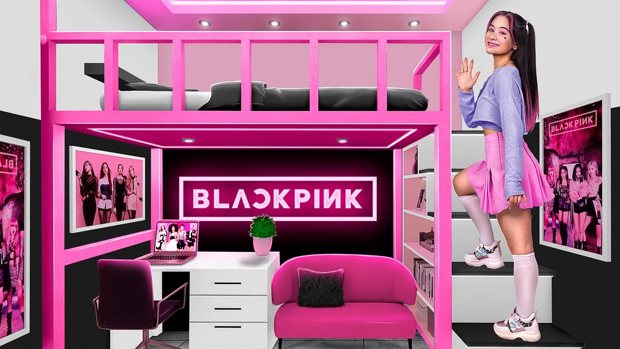 Remont Pokoju dla Fanki BLACKPINK! / Budujemy Piętrowe Ł&oacute;żko