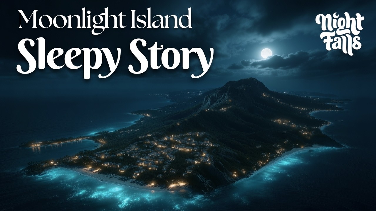 Welcome to Moonlight Island 🌙 Calming Sleep Story for Adults 💤