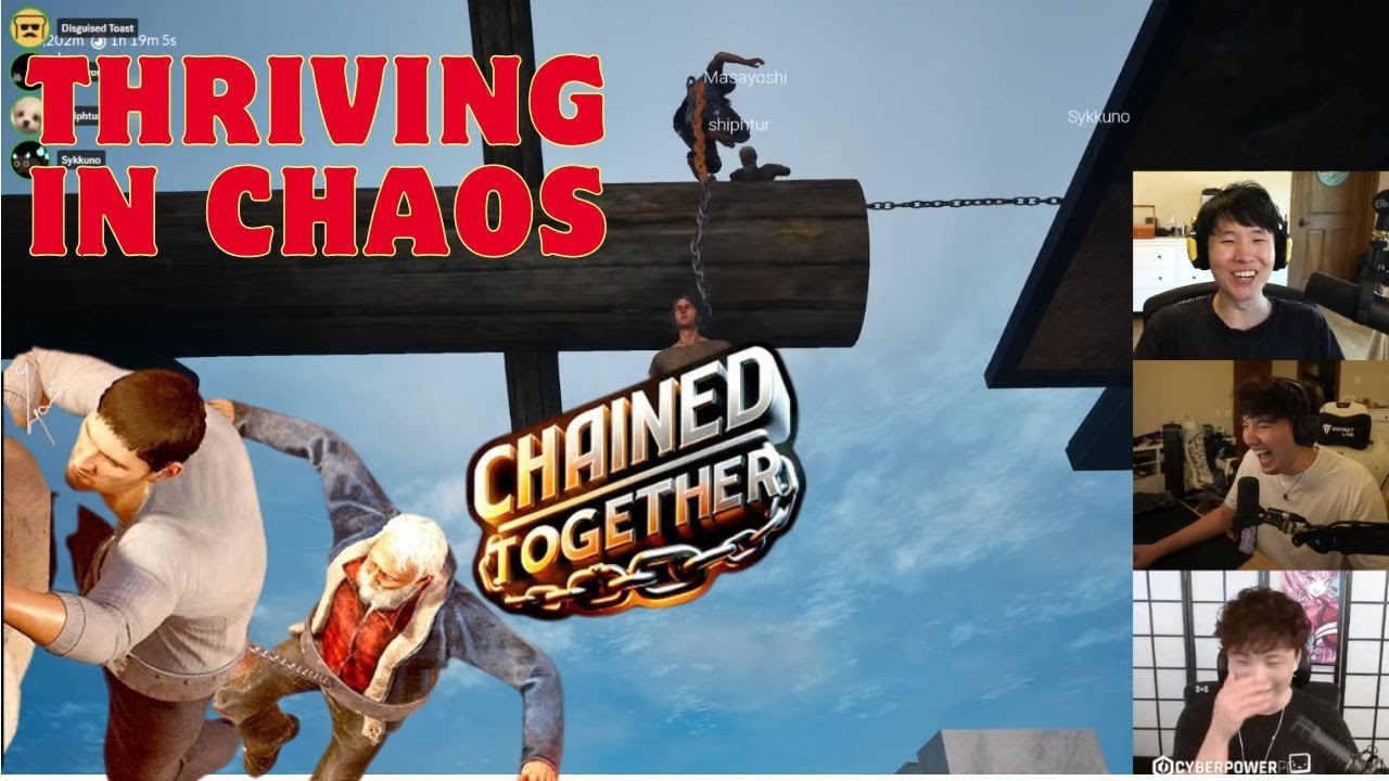 Toast & Sykkuno's Most Chaotic Chained Together Malding Lobby ft. Masayoshi & Shipthur