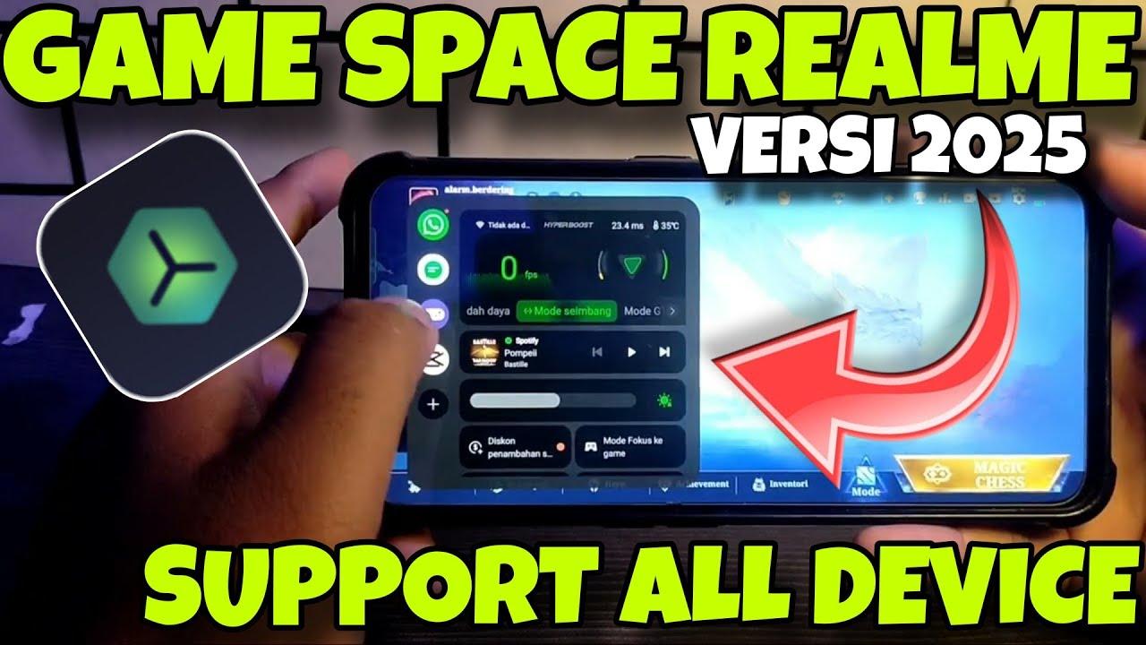 🔥 GAME SPACE REALME 2025 - FPS BOOSTER, FULL FITUR, SUPPORT ALL DEVICE! 🔥