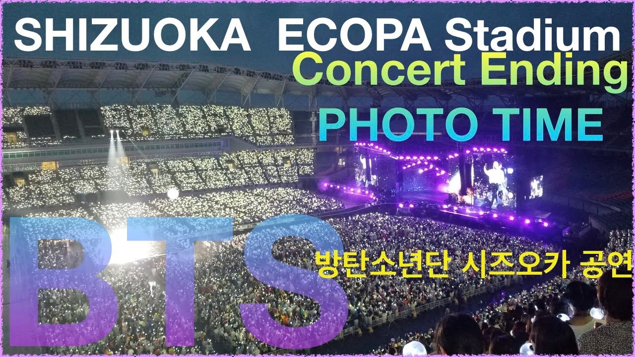 #BTS_SHIZUOKA#BTS(방탄소년단)WORLD_TOUR#Concert_Ending/Photo time#静岡しずおか