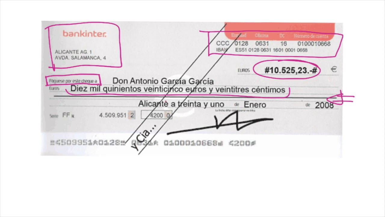 Logística.- 4.1 Formas de pago: El Cheque