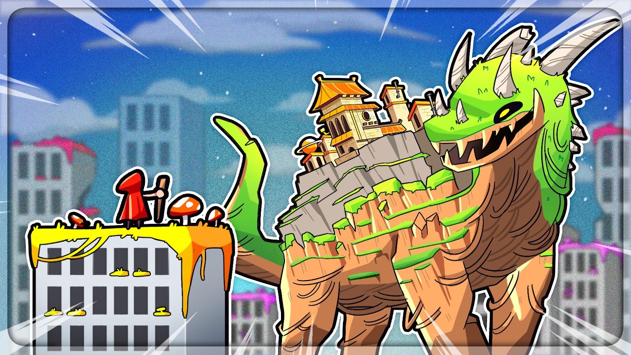 I Tame A GIANT Creature And Build Ancient Ruins in The Wandering Village (Update)