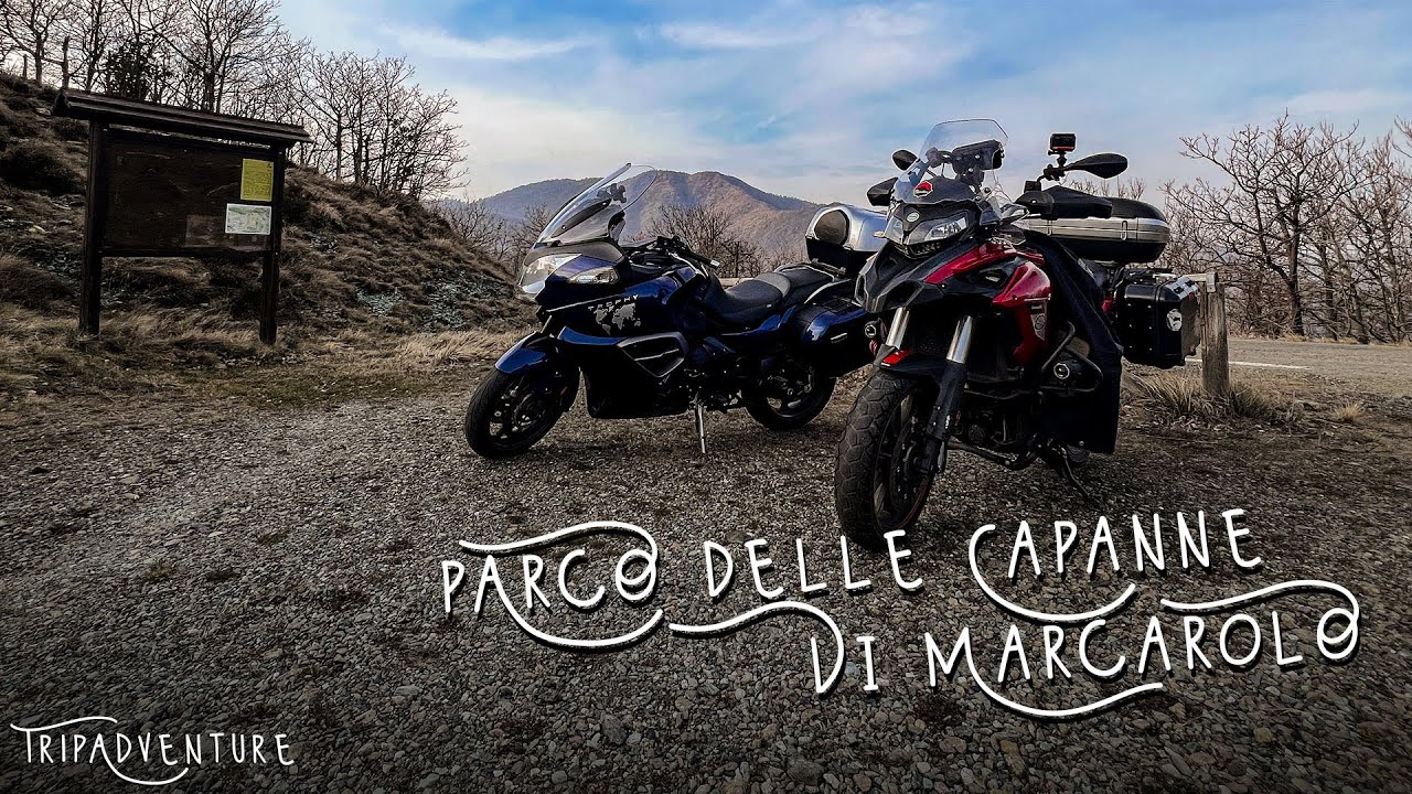 Visitiamo il PARCO delle CAPANNE di MARCAROLO in Benelli TRK502