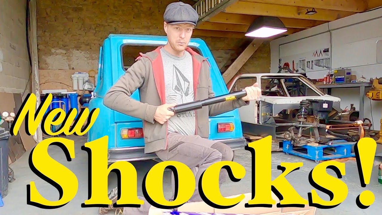 Citroen Dyane Ep2 - Fitting and Testing Citroen Dyane/2cv Shock Absorbers.