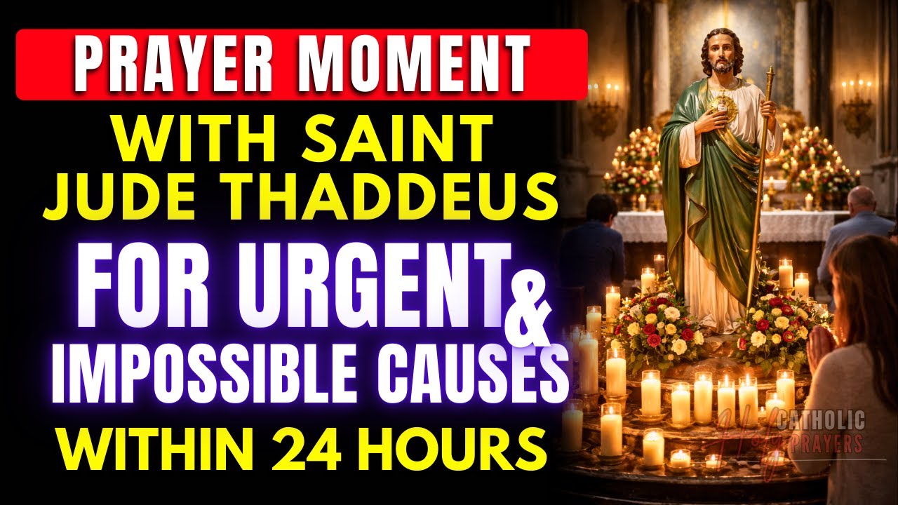 Prayer to Saint Jude Thaddeus to Resolve Urgent and Impossible Causes Within 24 Hours🙏✨