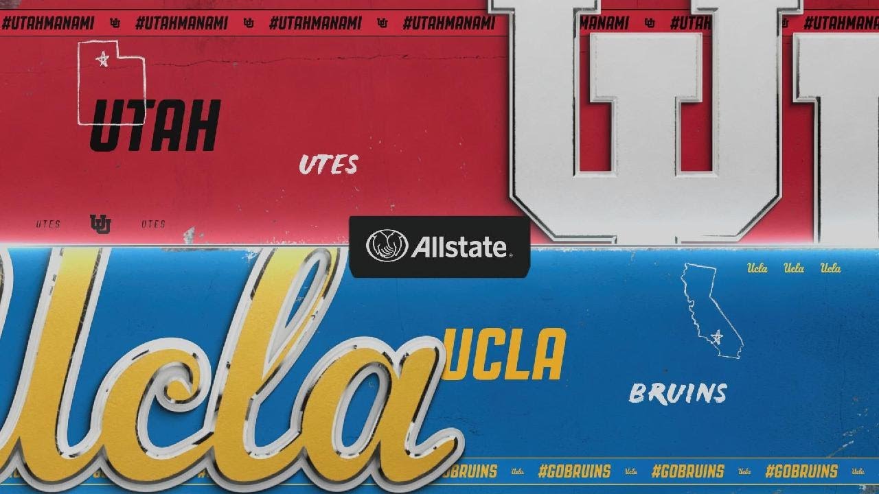 2025 Big 8 Week 0 Utah Utes vs UCLA Bruins 1st Half Simulation