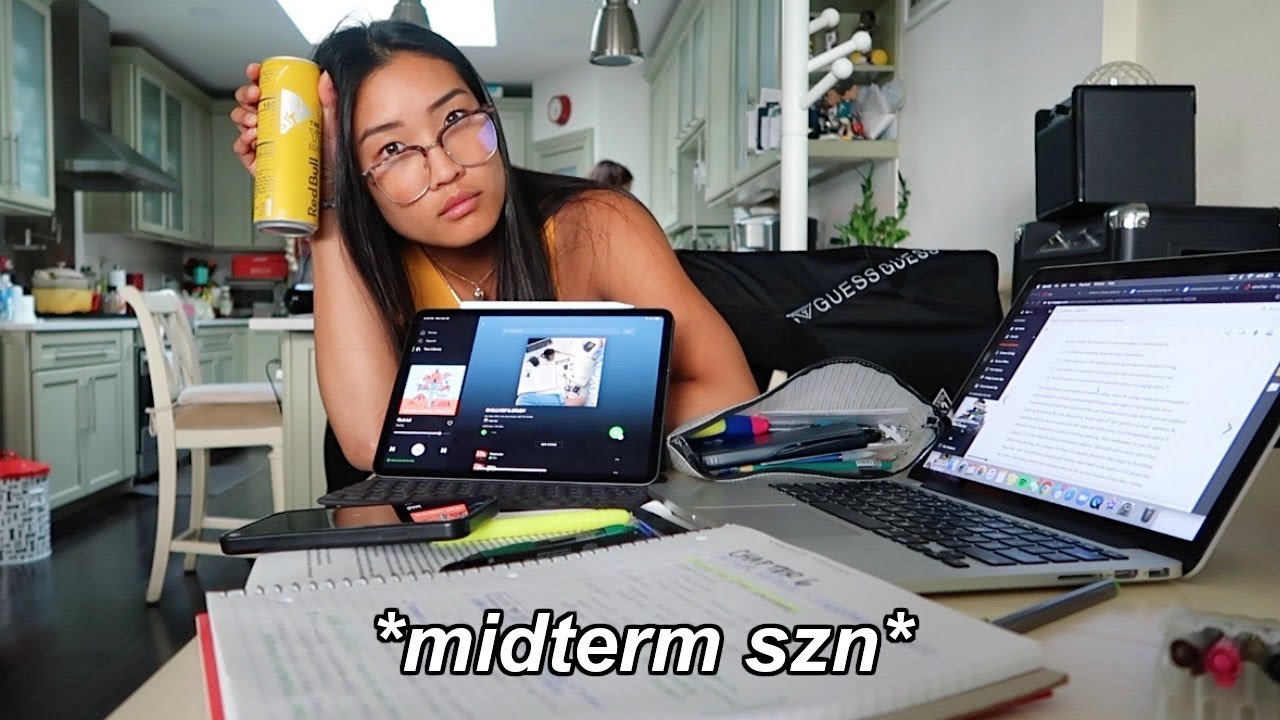 A Very Productive Week | Midterms, Stress, and Positive Mindsets!