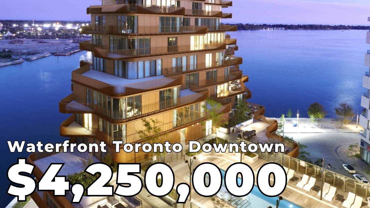 Downtown Toronto Waterfront: $4.25M Tridel Aqualuna residence