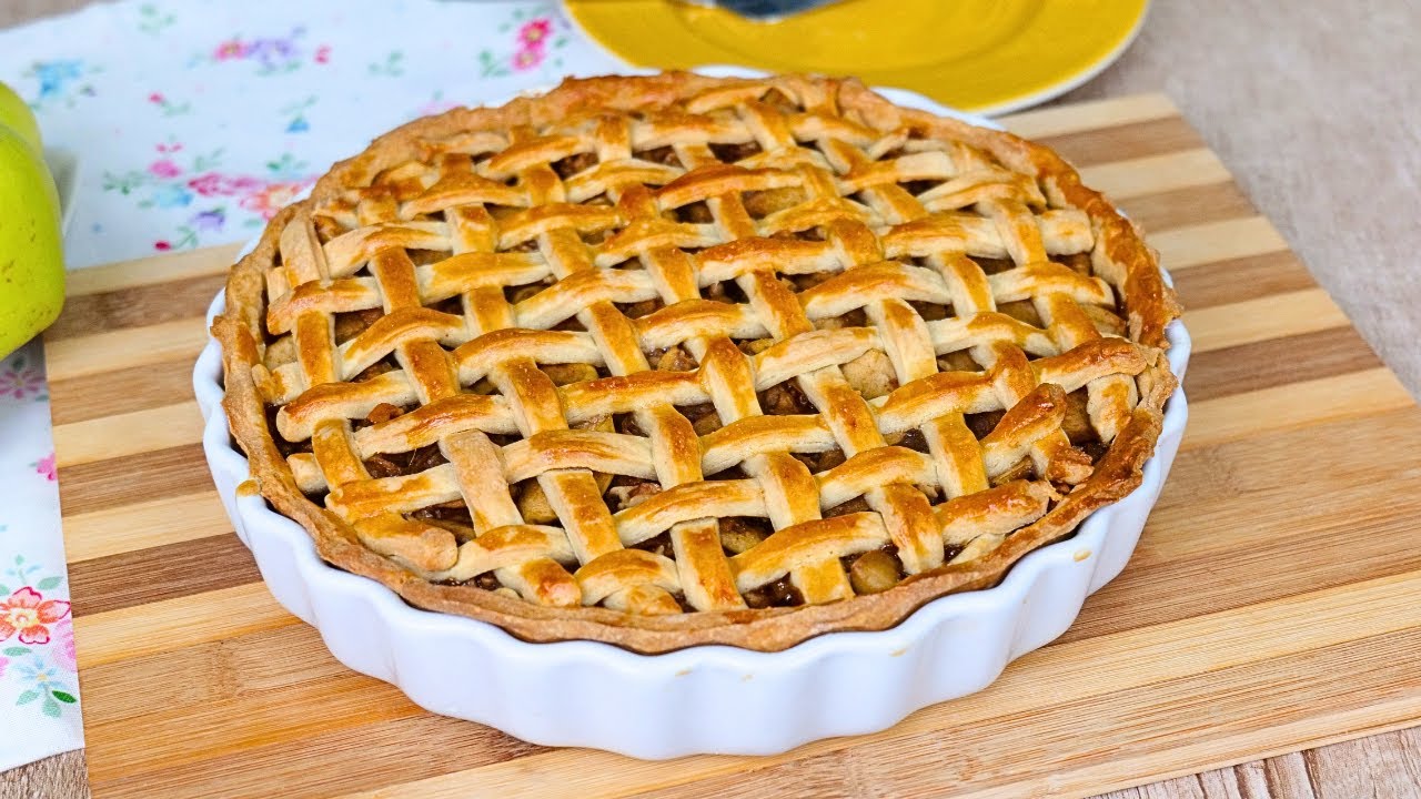 Tarta de manzana o Apple pie 🍎 . La tarta americana mas famosa