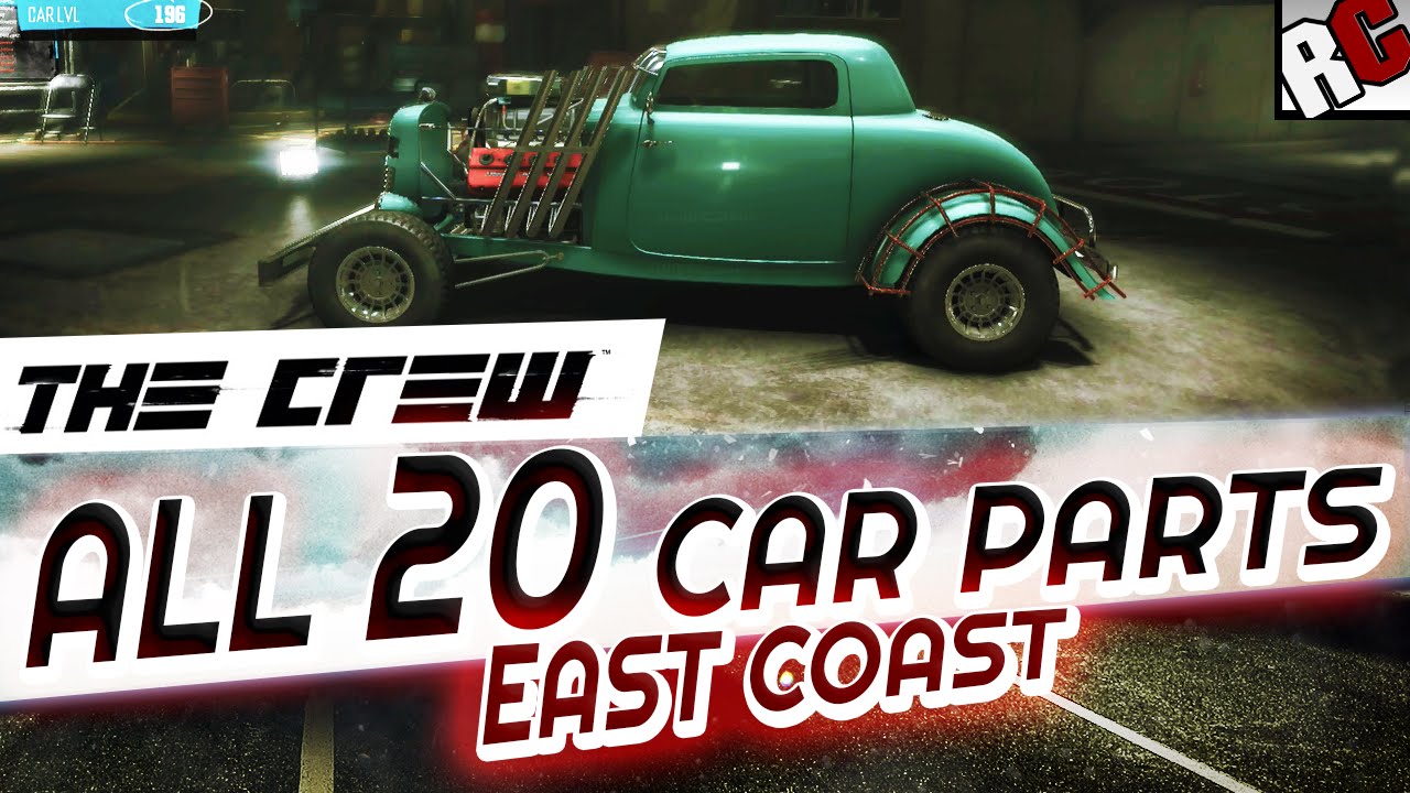 The Crew - All Hidden Car Wreck Parts EAST COAST - Achievement/Trophy Guide - Hot Rod Scrap Salvager