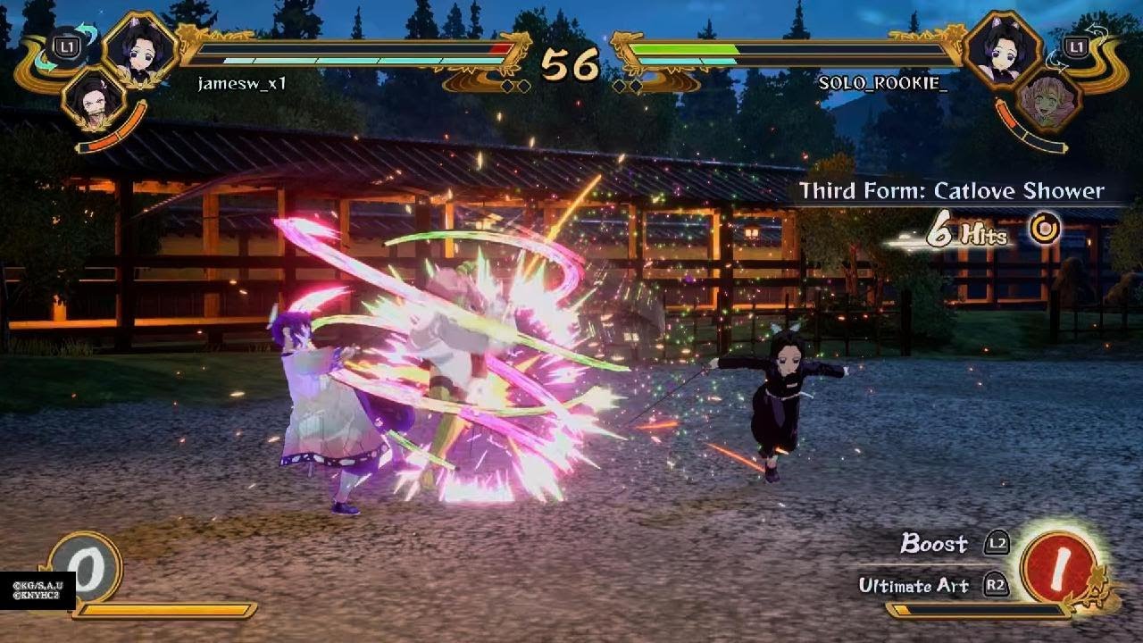 Demon Slayer -Kimetsu no Yaiba- The Hinokami Chronicles 2 nezuko and shinobu online rank