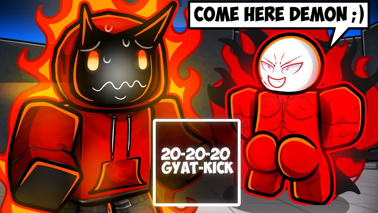 FREAKY KJ преследует меня в ROBLOX The Strongest Battlegrounds...