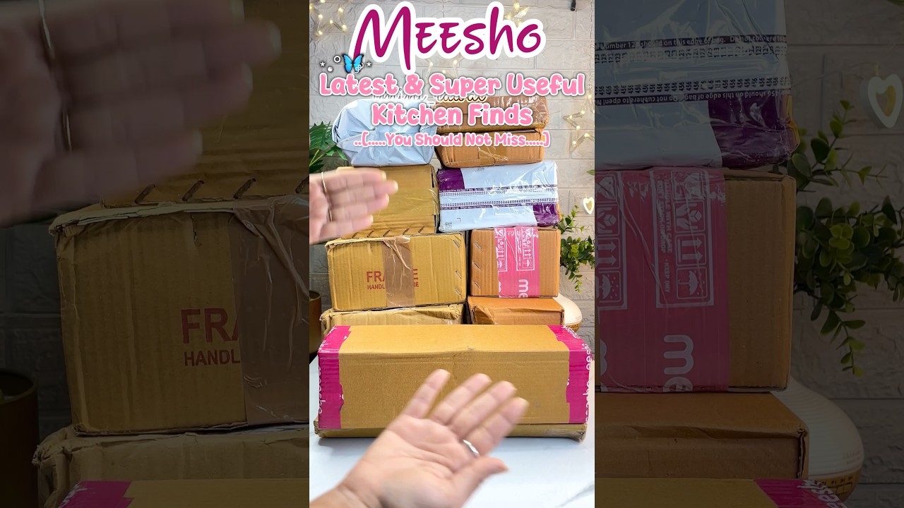 MEESHO Latest & Super Useful Kitchen Finds ~ Meesho Haul 