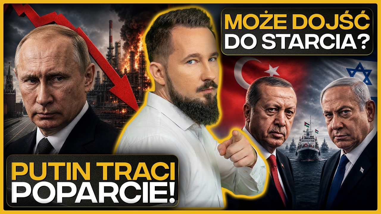 ROSJA ma PROBLEMY, a TURCJA GOTOWA na STARCIE z IZRAELem #BizWeek