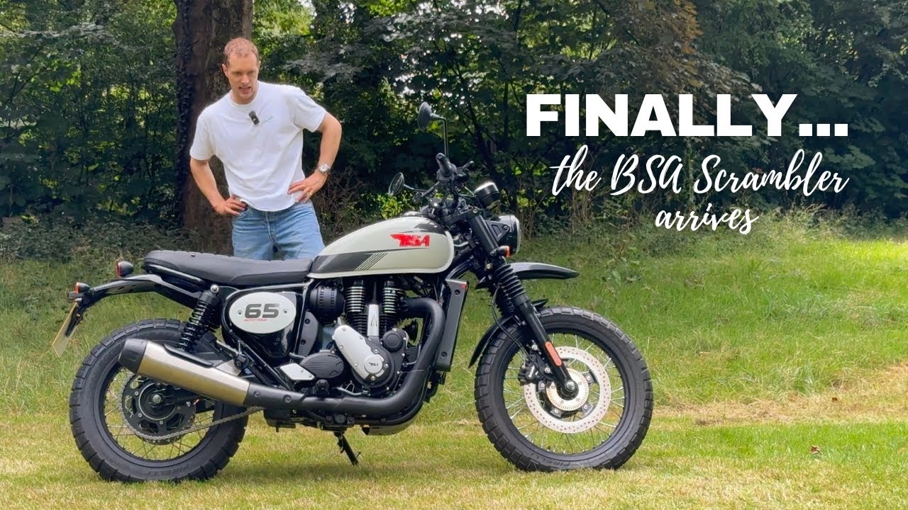 Finally, the BSA Scrambler arrives!