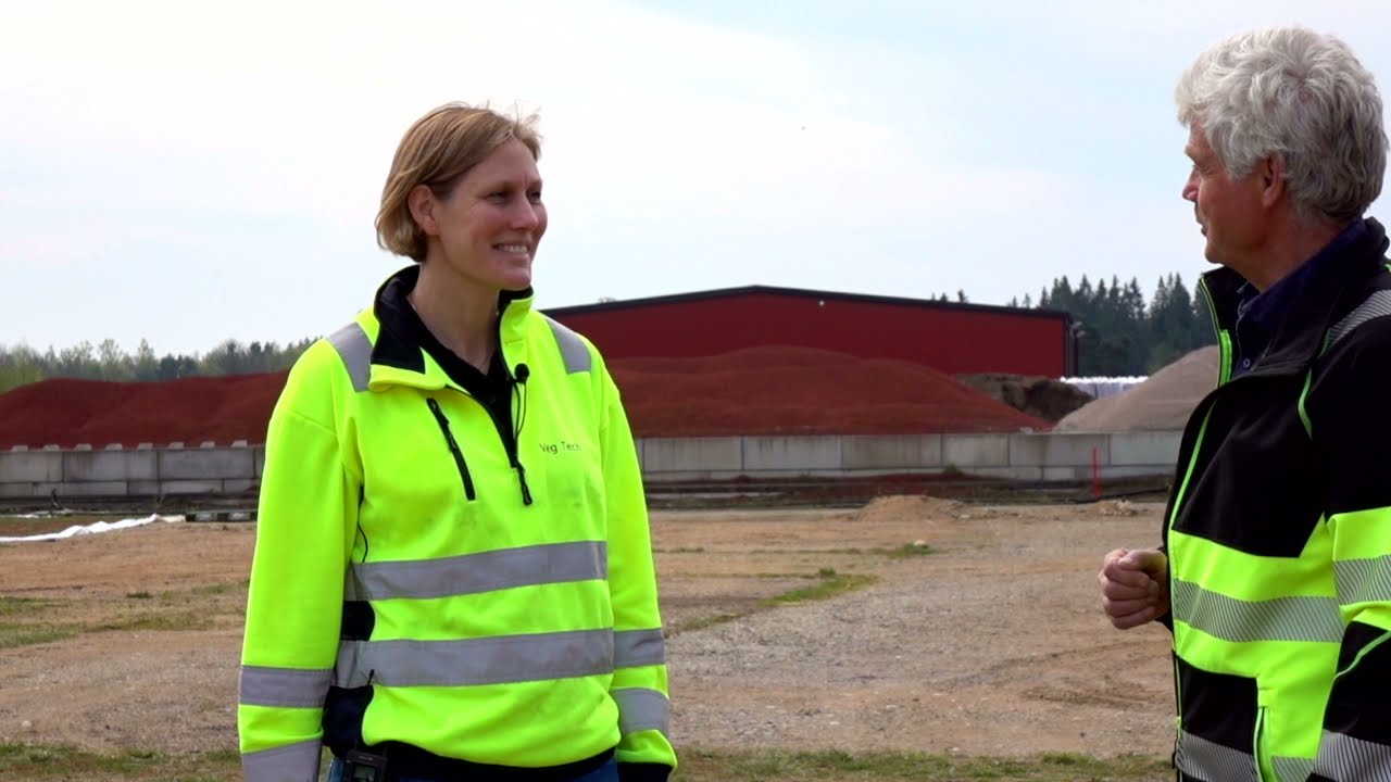 Intervju och studiobesök - Från egen biokol till odling av sedummattor.