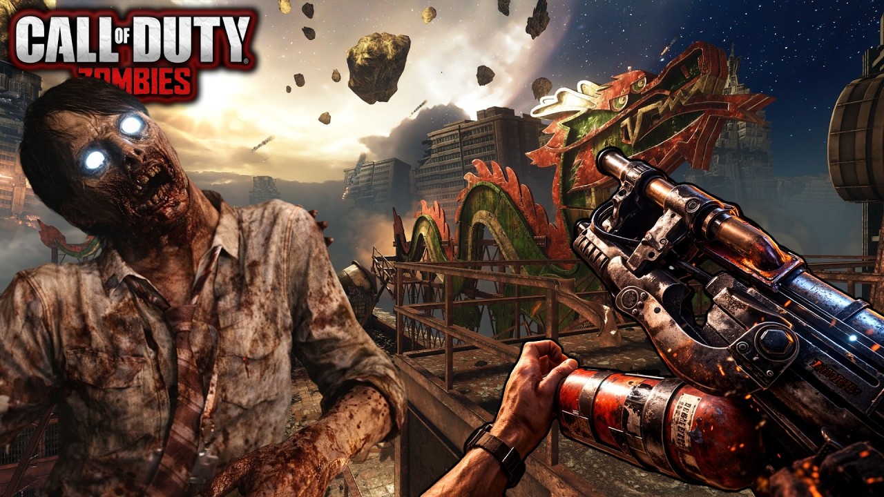 DIE RISE REMAKE EN BO3 ZOMBIES NO ME VOY HASTA TERMINAR EL EASTER EGG EN SOLO 