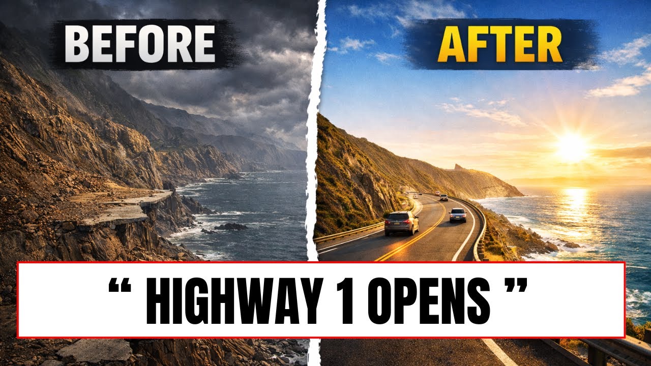 California's Highway 1 Finally Reopens After 3 Years - The Untold Story