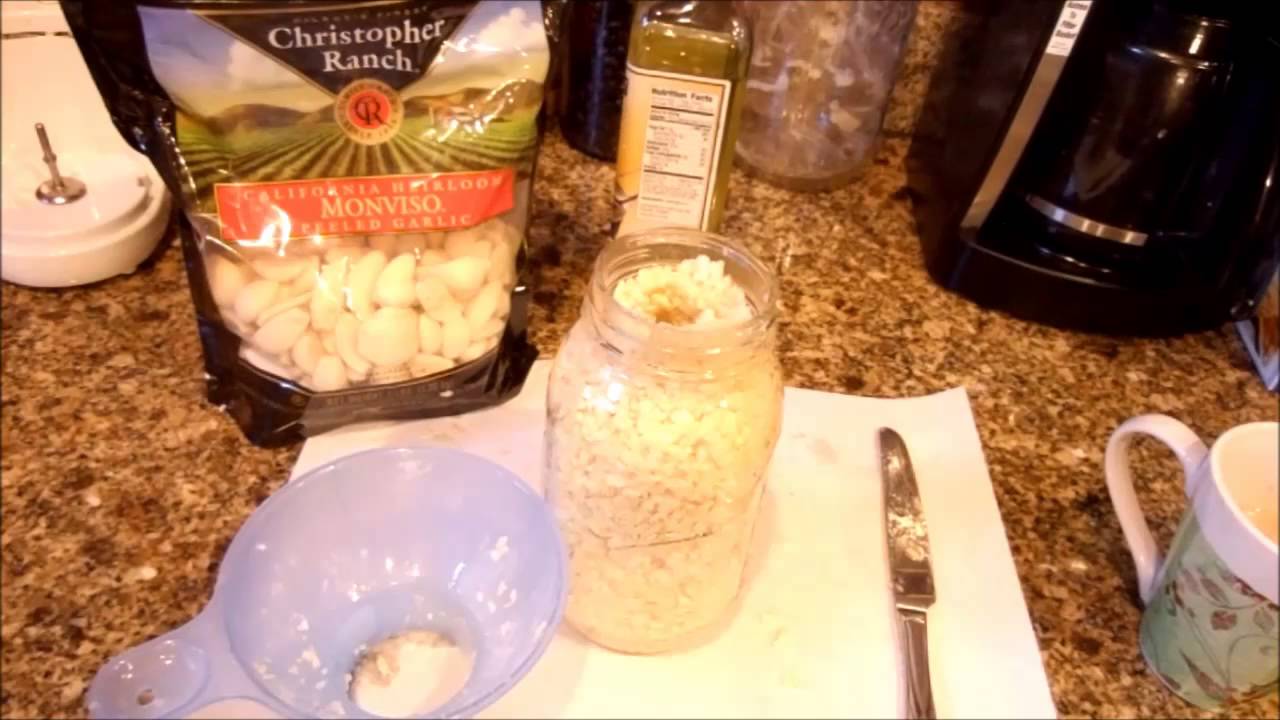 preserving fresh garlic