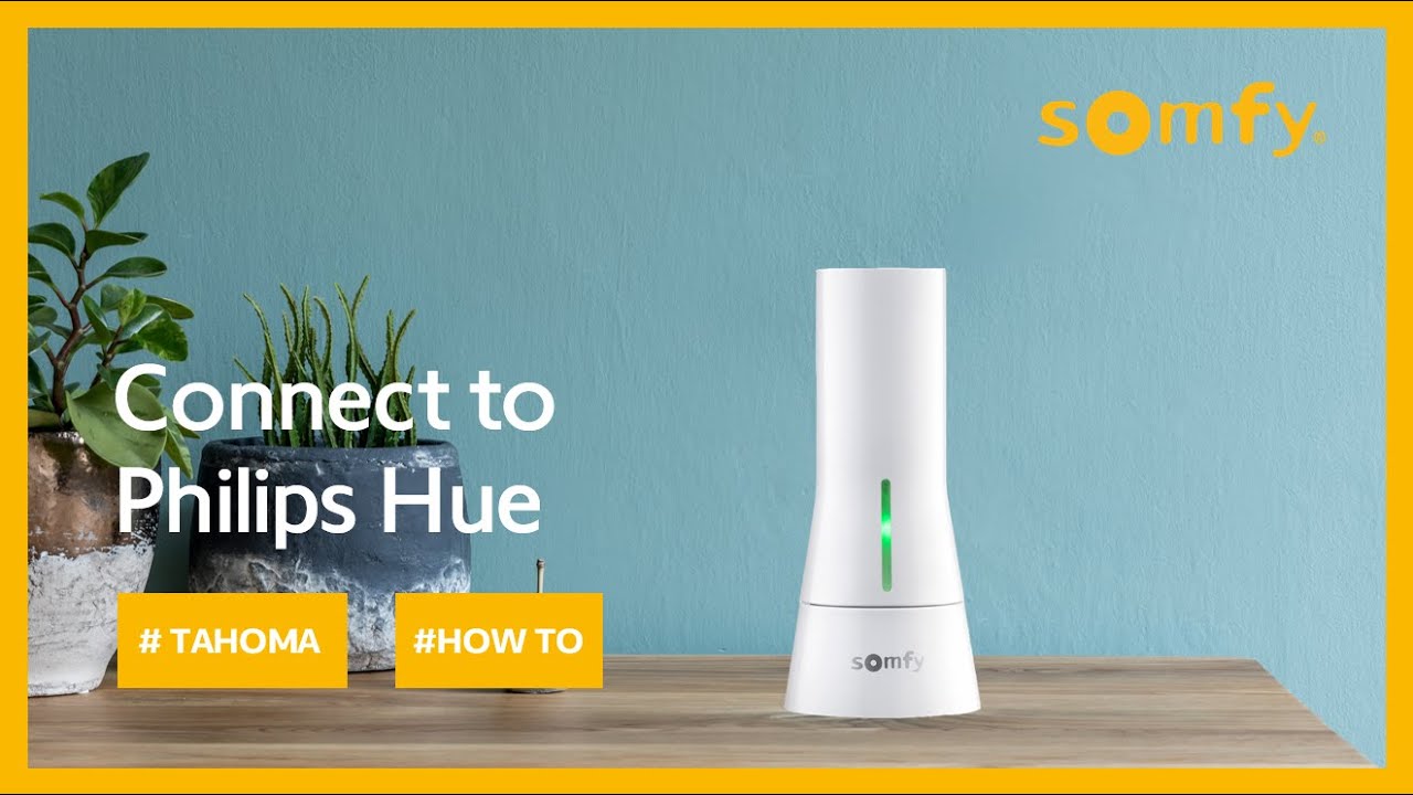 TaHoma&reg; How To Connect to Philips Hue