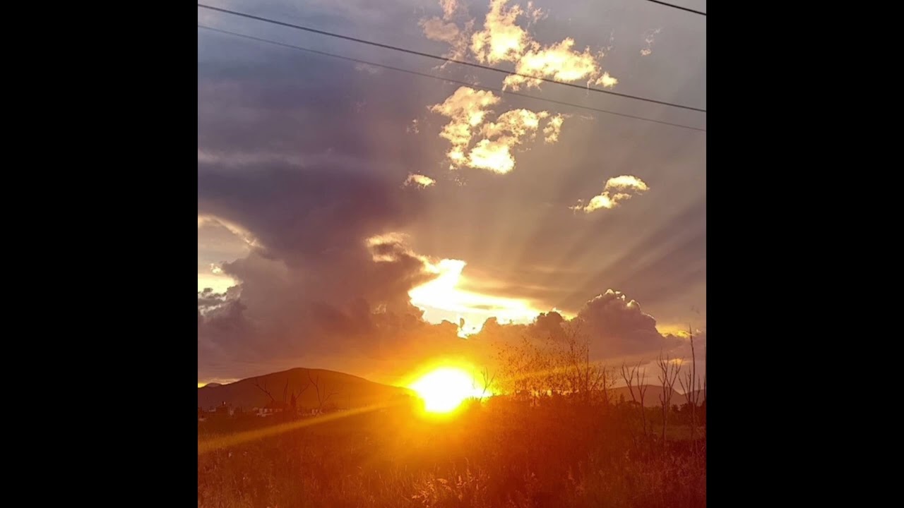 sun in the edge of the sky