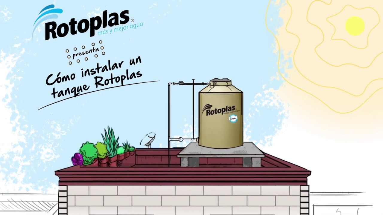 &iquest;C&oacute;mo instalar un Tanque Rotoplas?