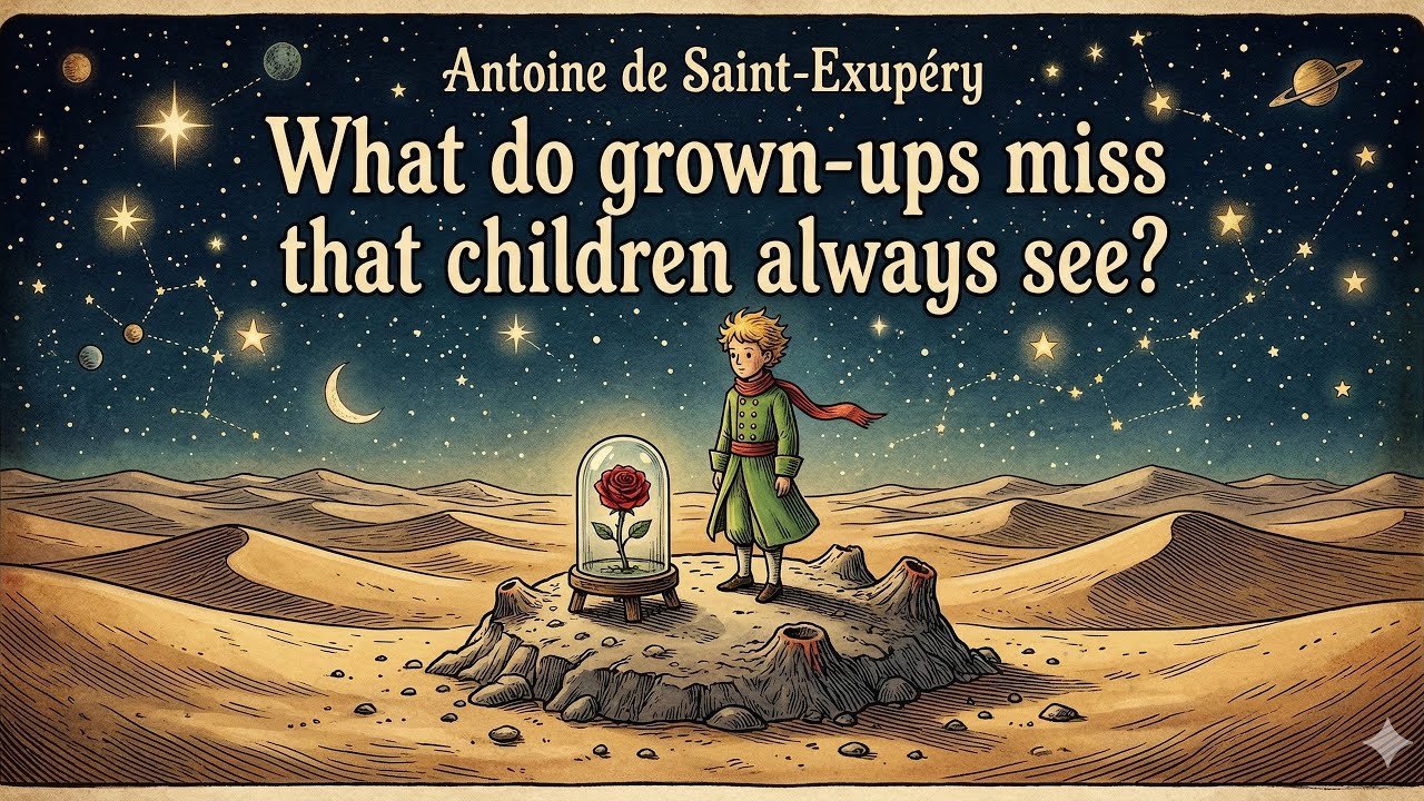 [1DANG100] The Little Prince: Antoine de Saint-Exupéry (Background · Infographics · Analysis)