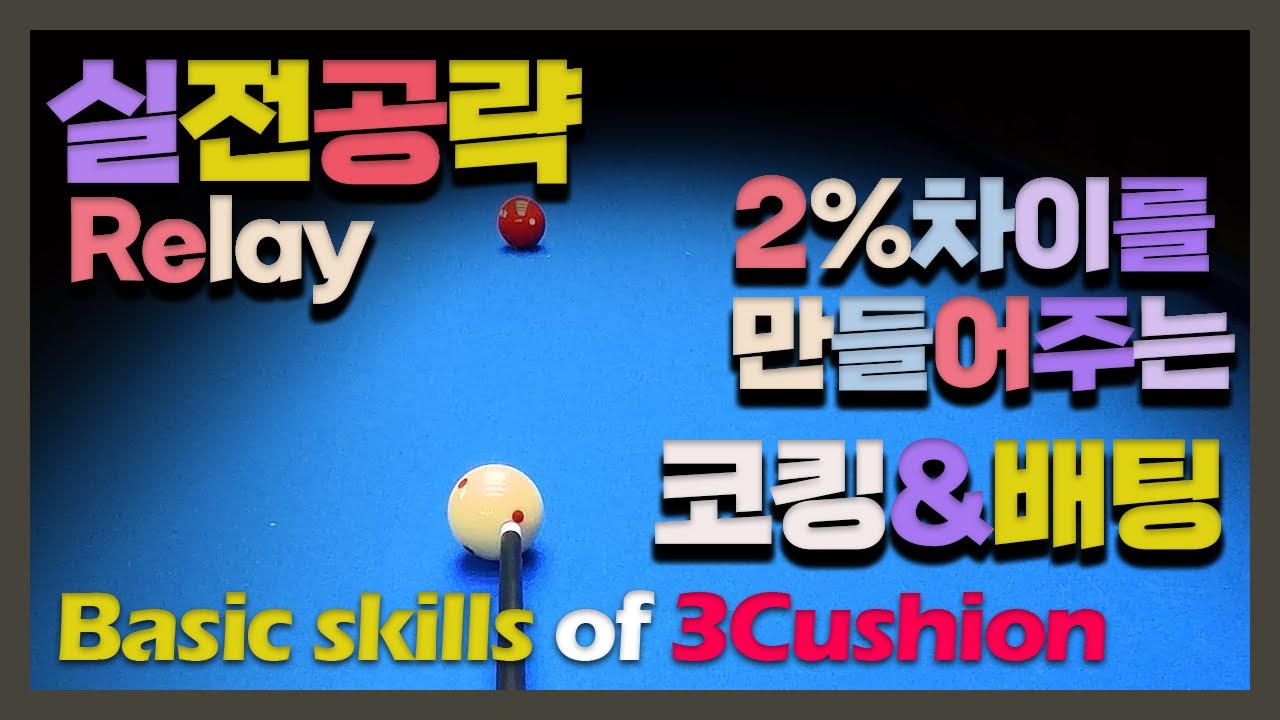 실전공략Relay /뒤돌려치기/2% 차이를 만들어내는 코킹과 배팅