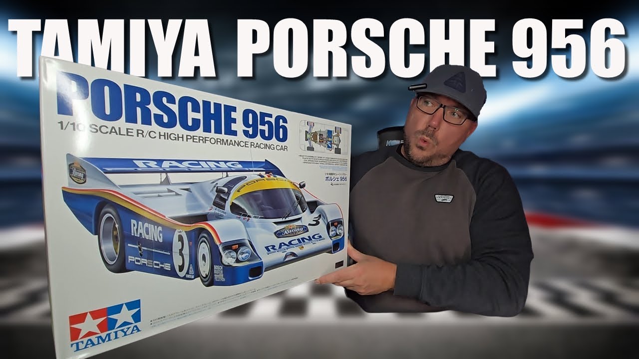 Tamiya Porsche 956 - Unboxing and Building This Classic Race Car