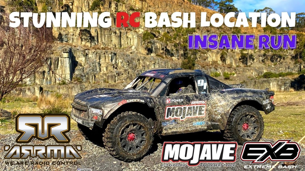 Arrma MOJAVE EXB 6s 1/7 | Arrma RC | STUNNING RC LOCATION | Proline 3.8 trencher LP | I Do RC