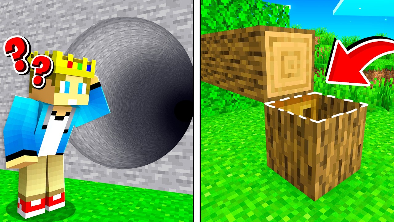 Lisäsin 12 SALAISTA OVEA Minecraftiin?!