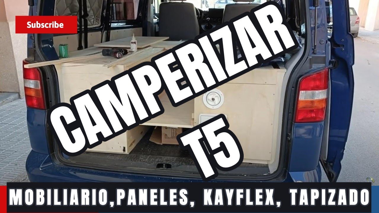 CAMPERIZAR una T5 TRANSPORTER desde CERO | Parte 2