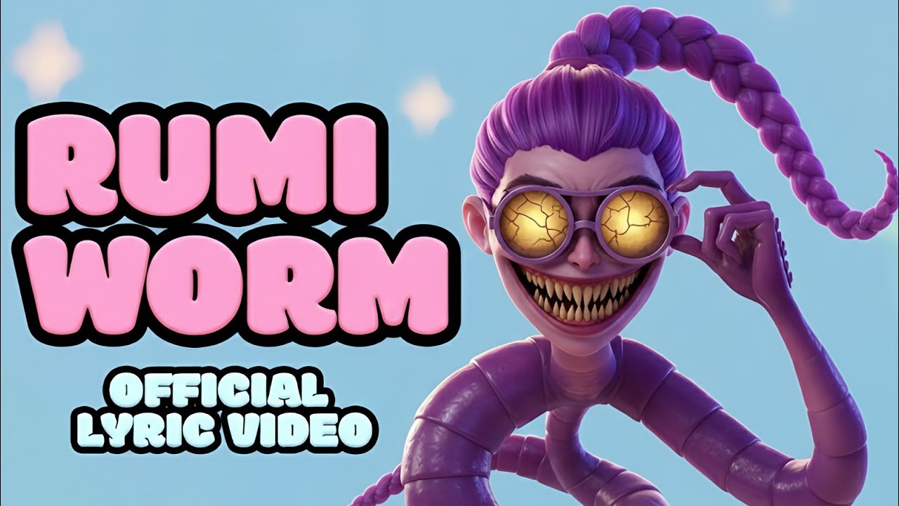Rumi Turns Into a Worm! 😭🪱 | K-pop Demon Hunters ( official lyrics video )