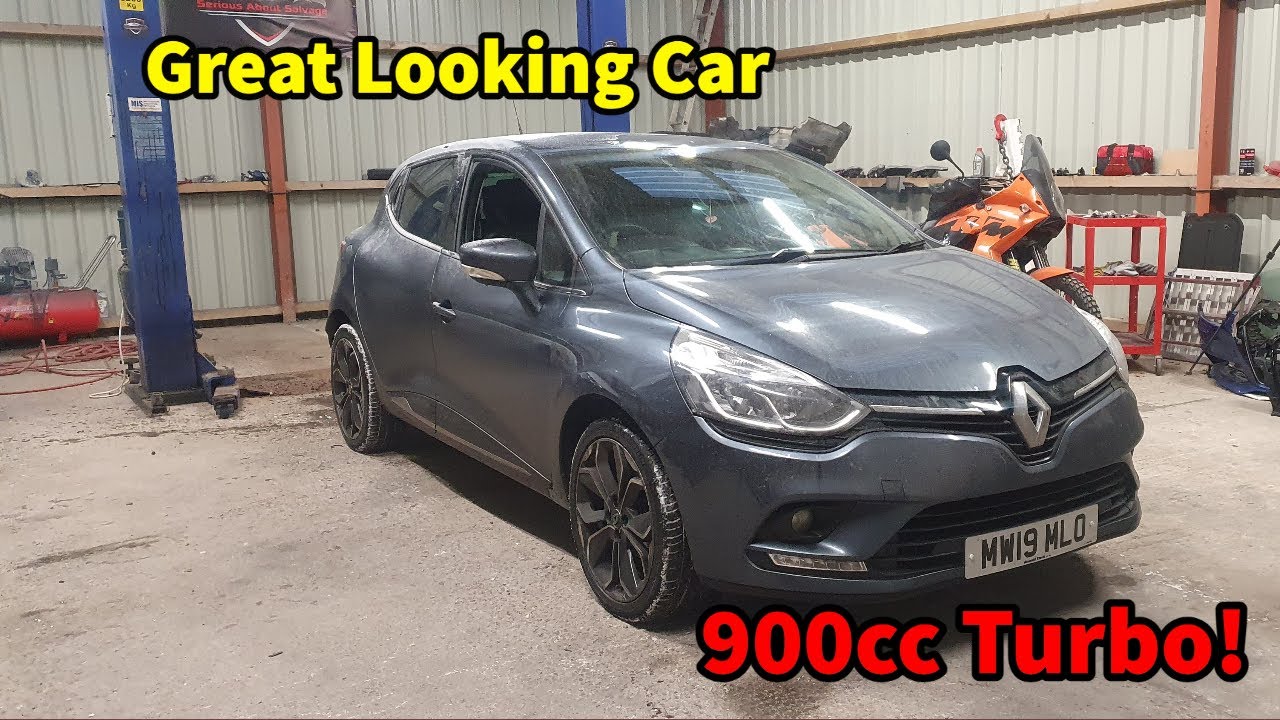 Ремонт аварийного Renault Clio 2019 года в 1 видео!