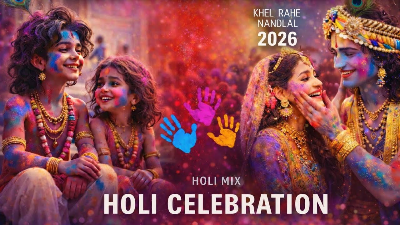  ✨Holi Khel Radhe Nandlal I Radha KrishnaHoli Songs I Holi Songs 2026