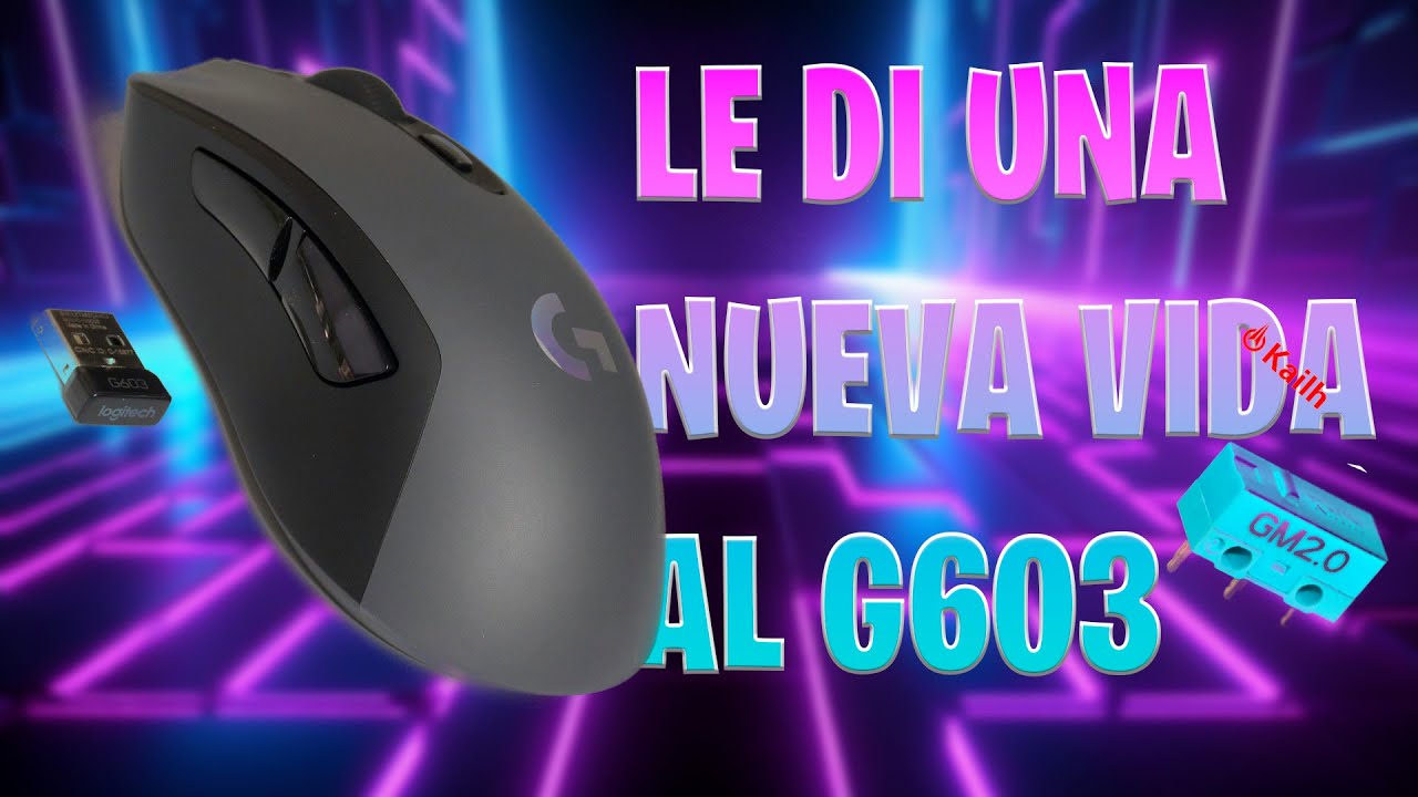 🔧🐭 Reparando mi Logitech G603 con switches Kailh 2.0