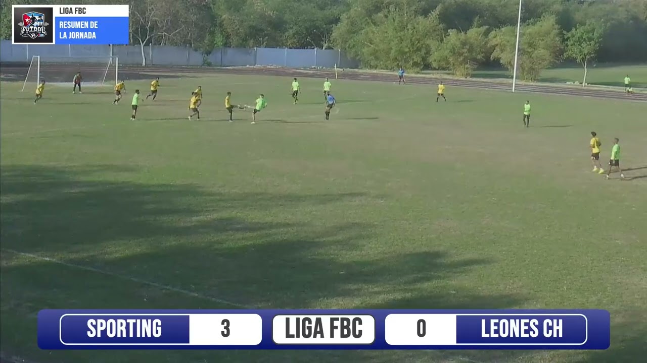 Resumen 3ra Liga FBC Partido 621 Sporting vs Leones CH