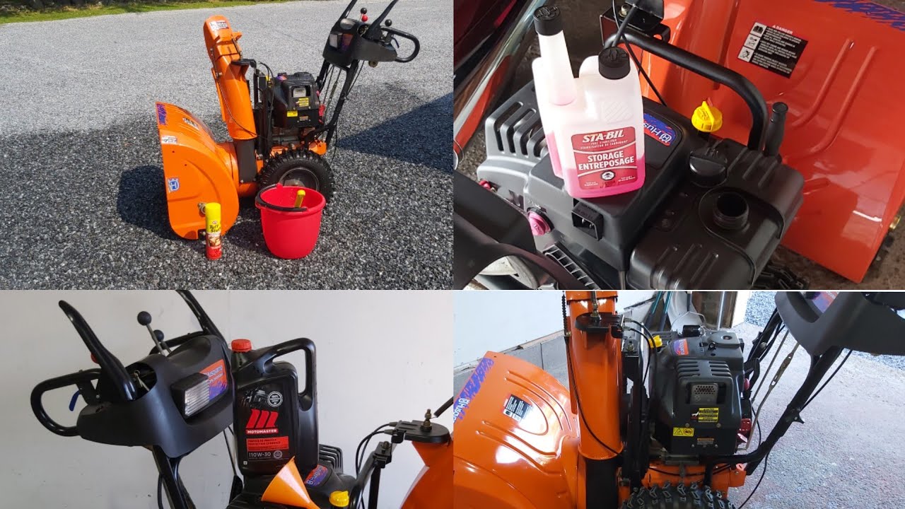 How To Service A Snowblower-Basic Maintenance