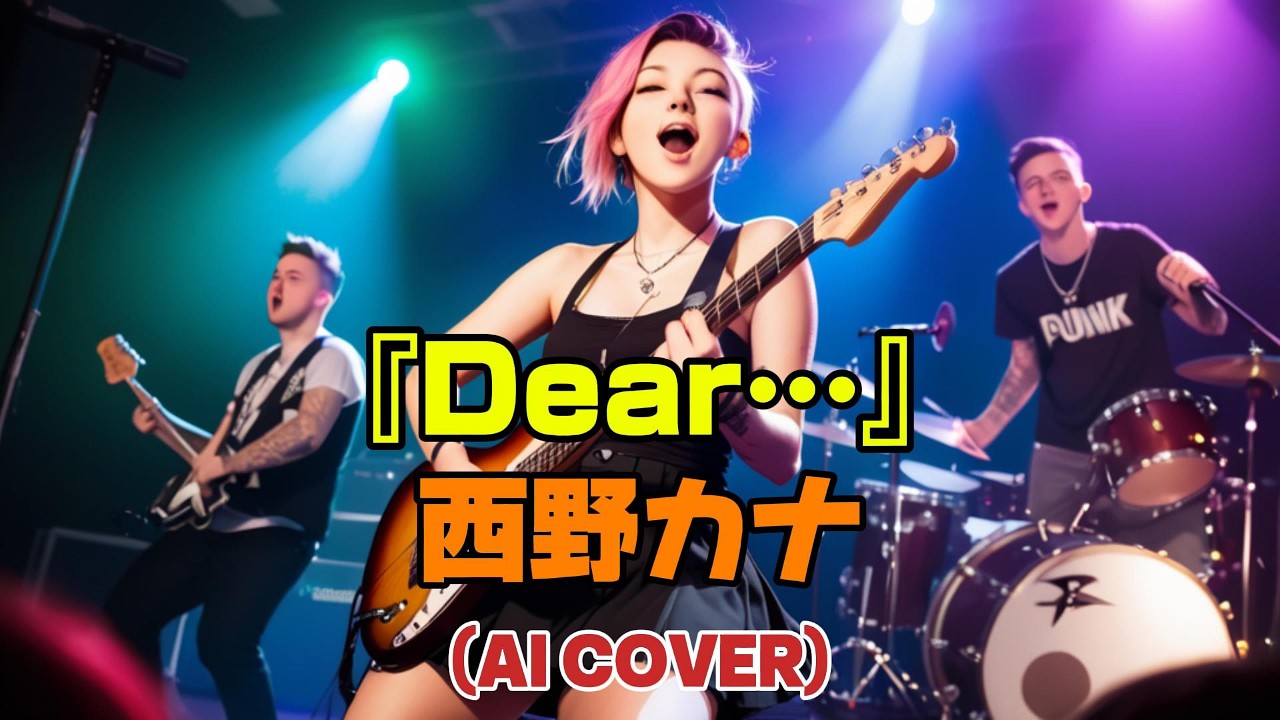 【POP PUNK】『Dear…』 / 西野カナ (『Dear…』 / Kana Nishino) (AI Cover)