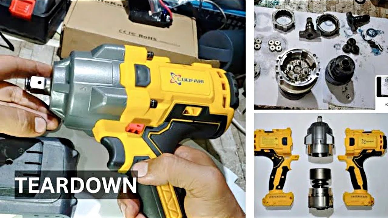 Teardown Coofari Impact Wrench