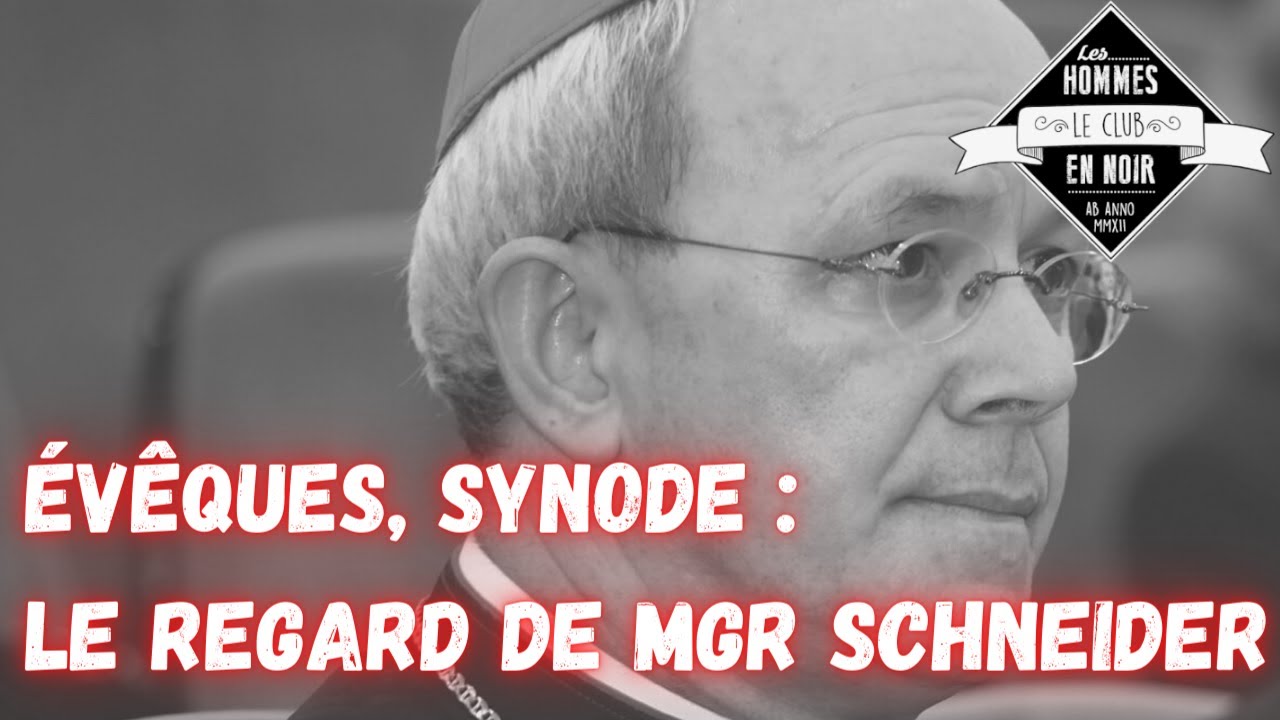Evêques, synode : le regard de Mgr Schneider et du Club des Hommes en noir