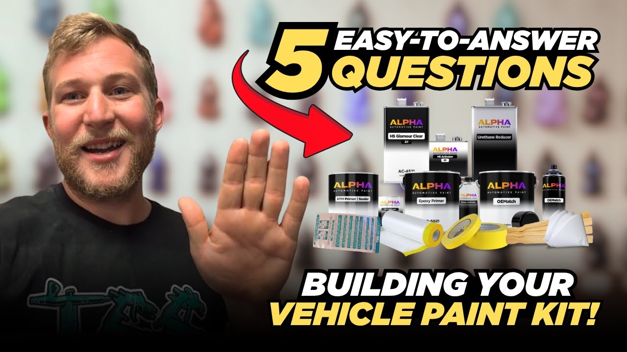How To Build Your DIY Vehicle Paint Kit | The Spray Source