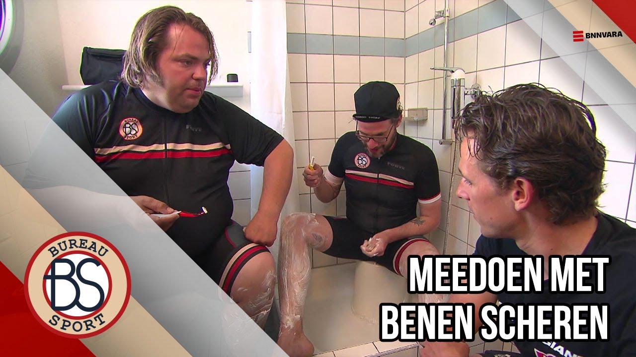 Meedoen met... wielerbenen scheren