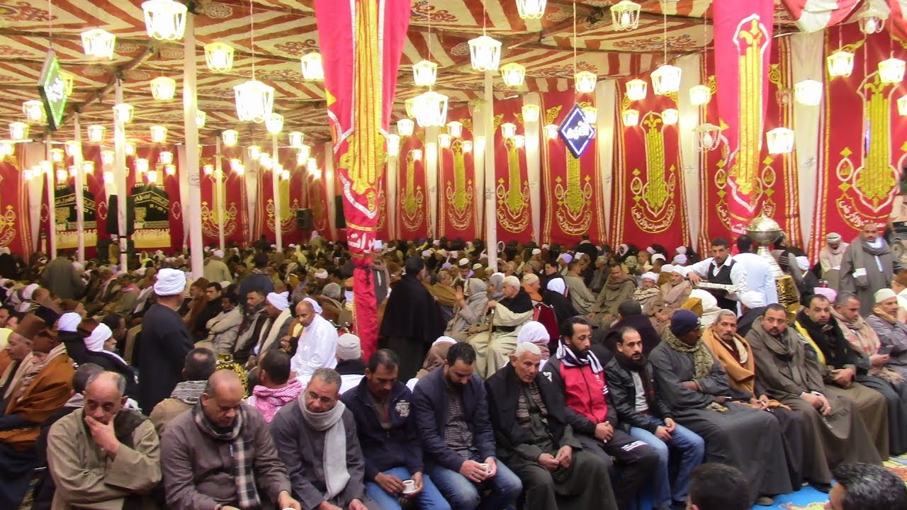 الشيخ احمد السبع العصر عزاء الحاج سعيد جاب الله عزبة العرب منوفية 15/2/2019