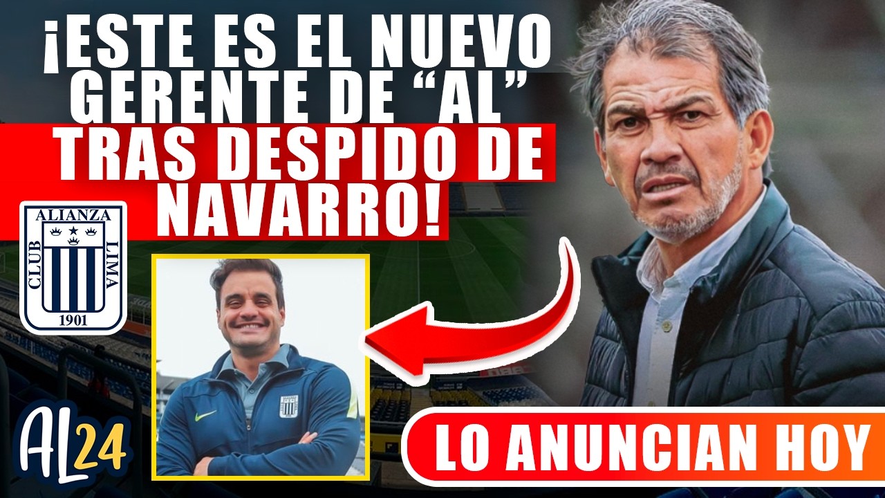URGENTE! SE REVELA AL NUEVO GERENTE DE ALIANZA TRAS LA RENUNCIA DE FRANCO NAVARRO Y SU HIJO !
